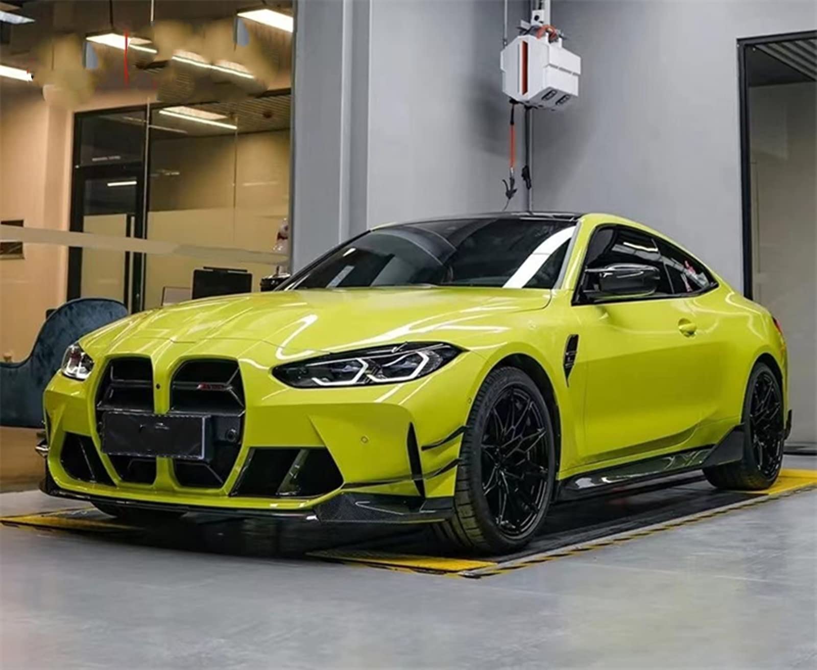 Amazon | 本物のカーボンファイバーフロントキドニーグリル BMW M3 G80